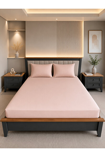 Bykutlay 100% Cotton 63-Piece Elastic Bed Sheet Set