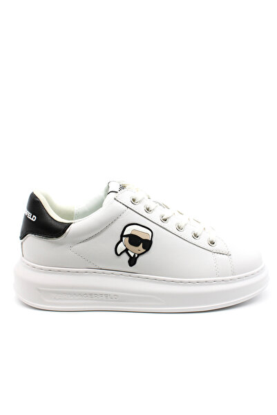 Karl Lagerfeld Γυναικεία Δερμάτινα NFT Sneakers Λευκά KL62530N-011 WHITE
