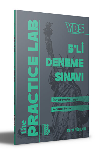 Benim Hocam Yayınları YDS THE PRACTİCE LAB 5'li Deneme Sınavı