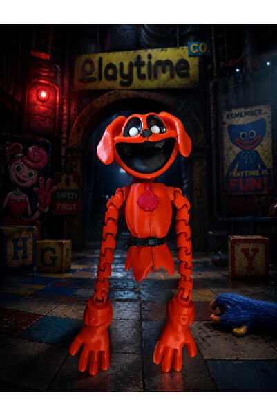 MythicPrint Studio Poppy Playtime DogDay Figür / Oynar Eklemli Figür