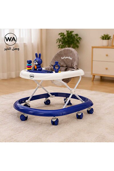 WASL ALKHAIR مشاية أطفال متعددة الأنشطة مع ألعاب تعليمية – كرسي مشي للأطفال ب...
