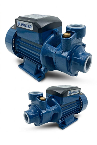 Pro Müller Alman Bakır Sargılı Qb-60 1 Parmak 0.55 Hp 0.55 Kw Su Motoru Su Po...
