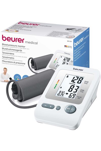 Beurer جهاز قياس ضغط الدم للذراع العلوي bm26
