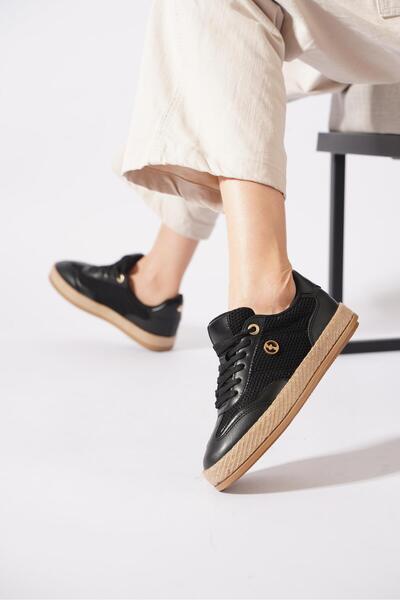Moda Pie Pantofi sport pentru femei Elames Yan Anorak, negri