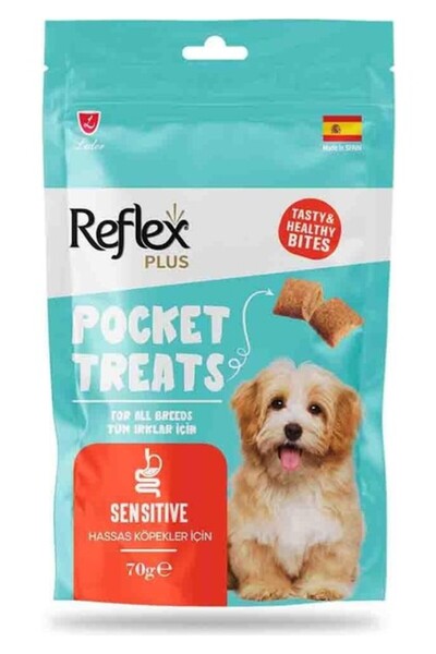 Reflex Plus Pocket Treats Sensitive - Hassas Köpekler İçin Köpek Ödül Maması ...