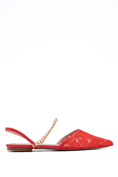 MARY Women's Ballerina Satin Lace Shoes