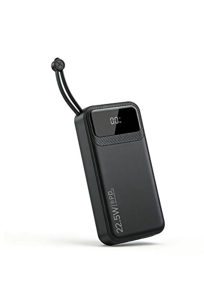 Levino Fast-charging 30,000mAh power bank, 22.5W output, LED battery display,...