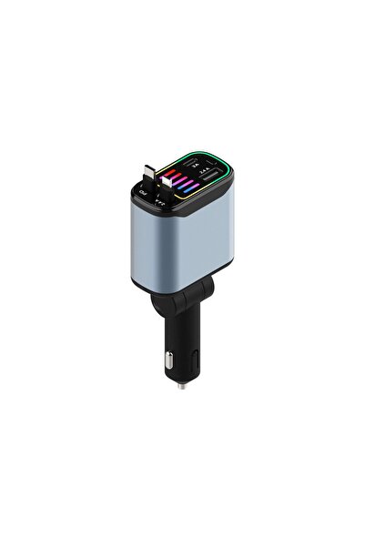Generic 66W Fast Charging Car Charger 4-Port Cigarette Lighter Adapter with R...