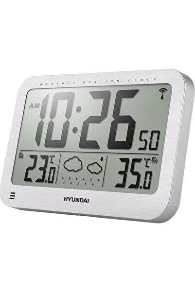 Hyundai Weather station WS 2331, Alarm, White