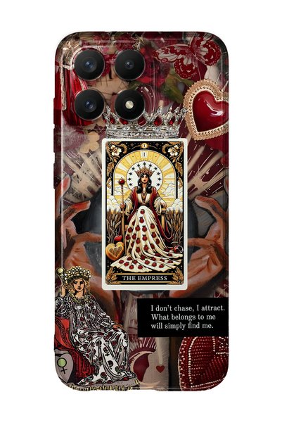 FLAMENKO حافظة هاتف شفافة متوافقة مع Xiaomi 17 من Empress Queen Tarot