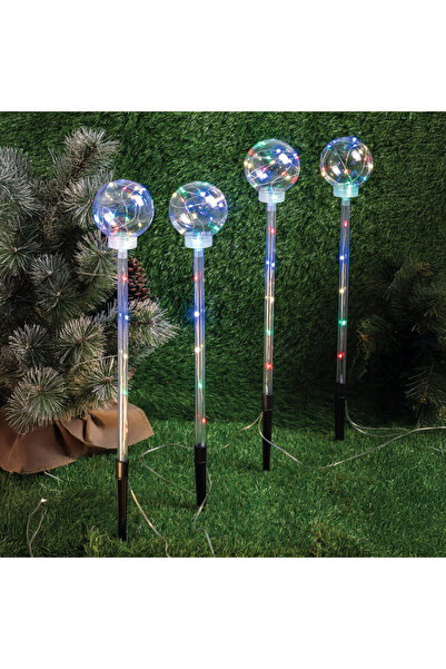 Zumzeria Instalație luminoasă tip glob transparent Ø8cm cu 80 de lumini LED, ...