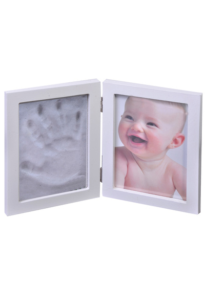 Zumzeria Wooden Photo Frame for Babies with Impression 11.4x16.4cm