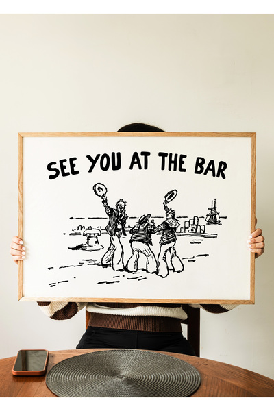ARTHOUSECOLLECTIVE Alkol Koleksiyonu - Yatay - Çerçevesiz Poster