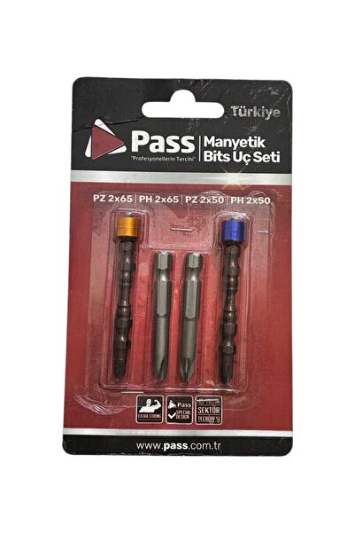 PASS Manyetik Bits Uç Seti