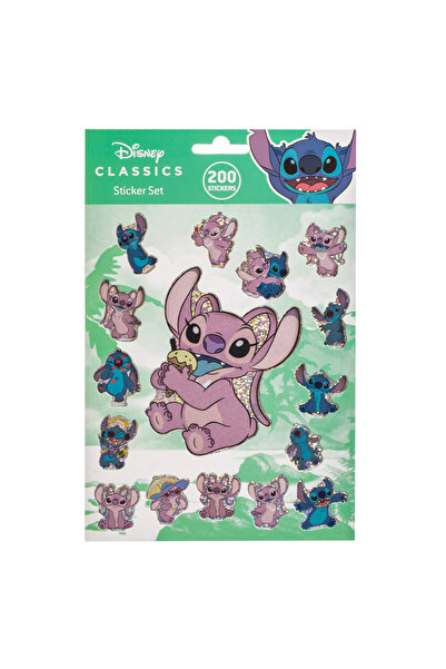 Lilo & Stitch Set de stickere Stitch 200 bucăți - 4 coli