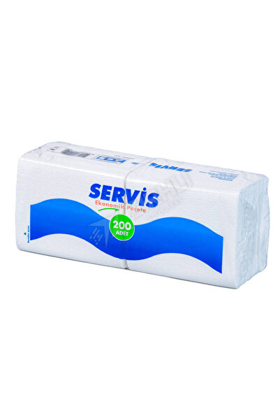 Servis 2 قطعة مناديل 200 قطعة
