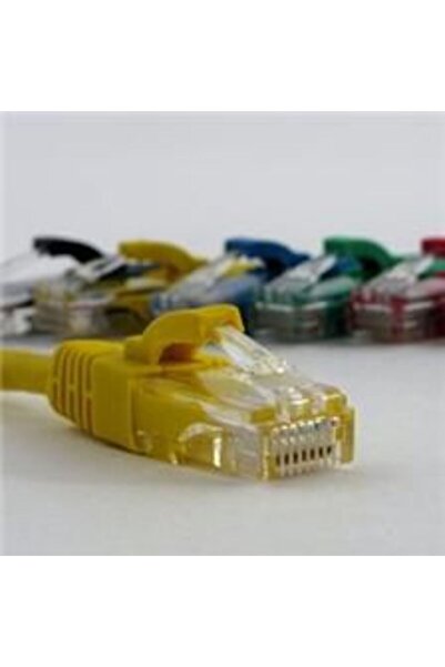 Netrack Cablu patch RJ45 cu înveliș aplicat Cat. 6 UTP 0.5m Galben (BZPAT0P56Y)