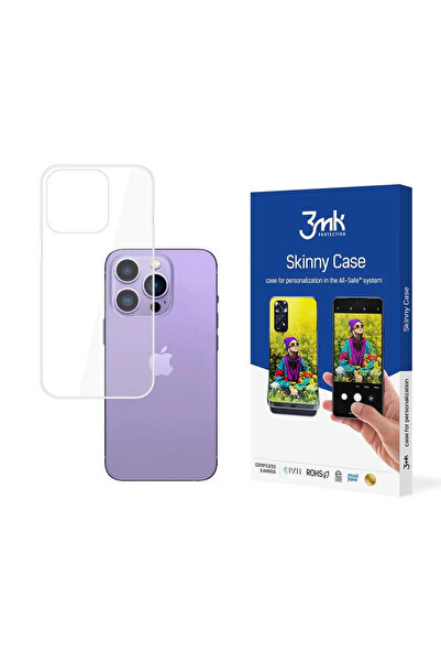 3MK ALL-SAFE Carcasă Subțire Transparentă pentru iPhone 14 Pro 6,1 "