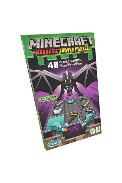 RAVENSBURGER Minecraft Puzzle Magnetic de Călătorie Puzzle Magnetic de Călăto...