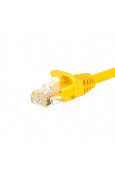 Netrack Cablu patch Cat.5e RJ45 5m galben (BZPAT5UY)