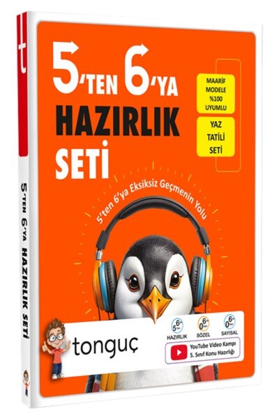 Tonguç Yayınları 5'ten 6'ya Hazırlık Seti -