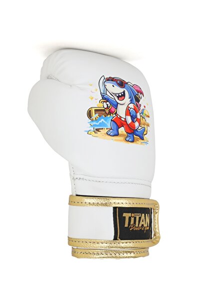 Titan Sport Children's Boxing Gloves White Shark Model
