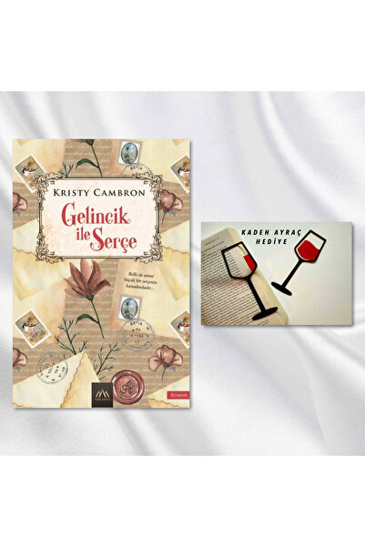 Arkadya Yayınları هدية مميزة: ماركر كتاب بتصميم طائر الحسون والغراب/الكأس