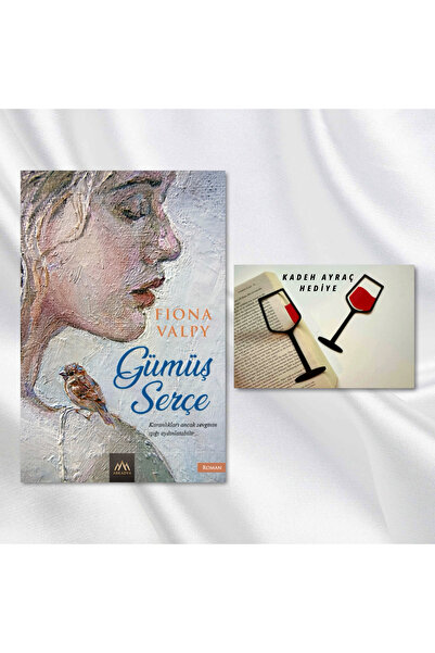 Arkadya Yayınları Silver Sparrow / Bookmark with Goblet Figure Gift