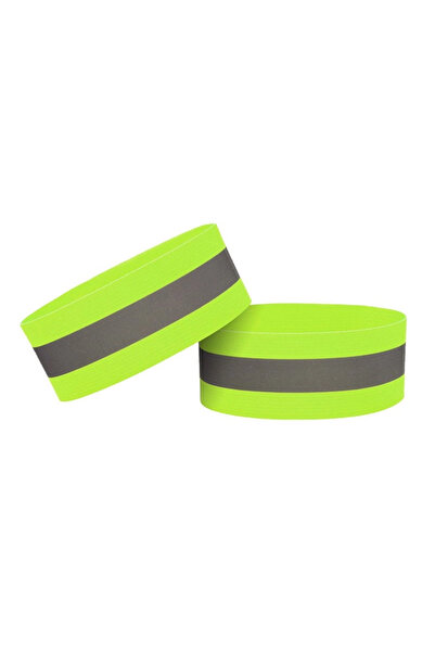 Hurtel BANDĂ REFLECTORIZANTĂ PENTRU BICICLETA ȘI ALUNECARE, CU VELCRO, 4CM, G...