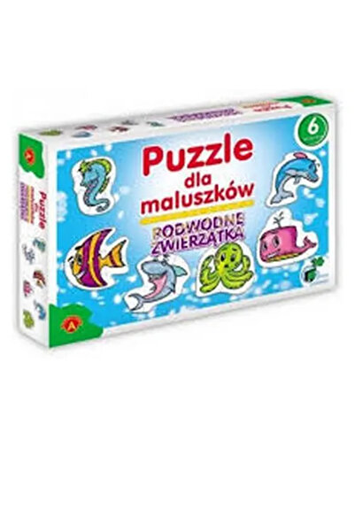 ALEXANDER Puzzle-uri pentru copii mici - Animale subacvatice