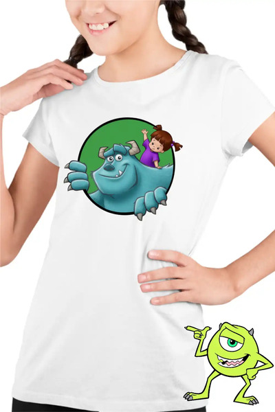 OEM Tricou Copii Fete James Boo Monsters University