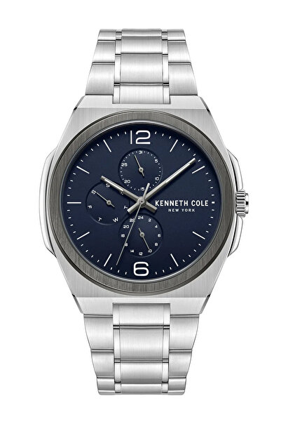 Kenneth Cole Mens Fashion Stainless Steel Quartz Watch KCWGK0016203, 43mm