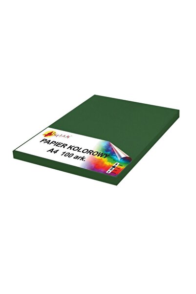 Shan Hârtie color A4 120g verde închis v2 100 coli