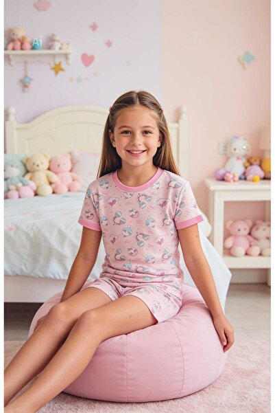 NiCe İç Giyim Cupcake Donut Multi Candy Culoare roz Tricou cu mânecă scurtă P...