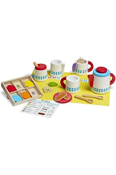 Oscar Wooden Tea Set