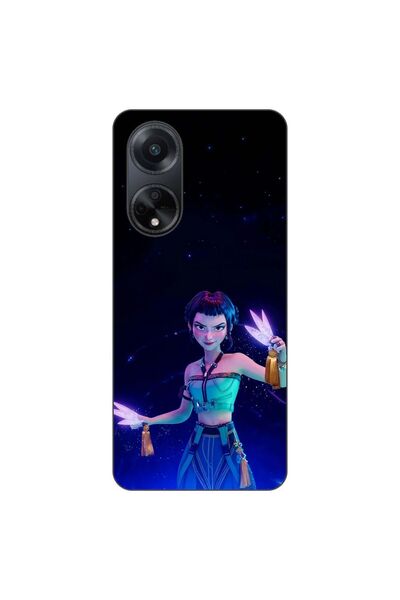 OEM Husa compatibila cu Oppo A98 5G Silicon Gel Tpu Model KPop Demon Hunters ...