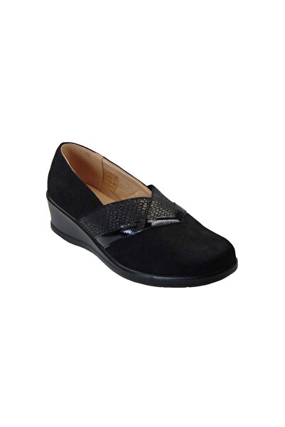 OEM Tsimpolis Shoes ZS12-6 Γυναικείο Slip On Από Τεχνοκαστόρ Μαύρο