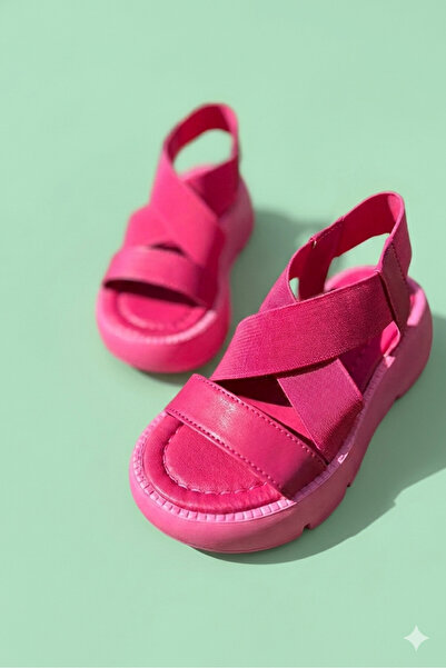 NeSe Shoes Devojčice sandale, elastične, udobne za nošenje