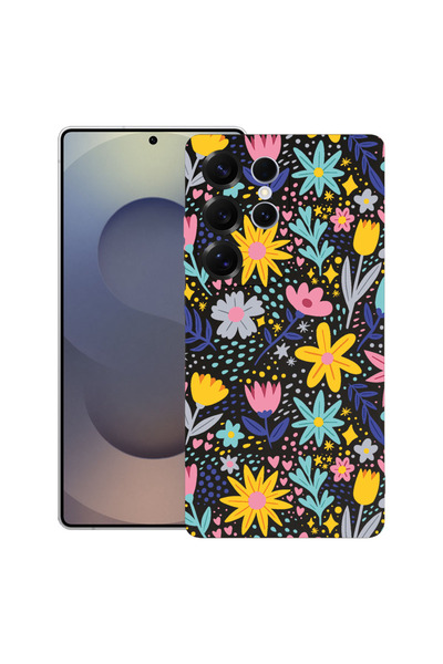 bestcase Husă TPU Ultra Subțire pentru Samsung Galaxy S26 Ultra, Floricele, 3...