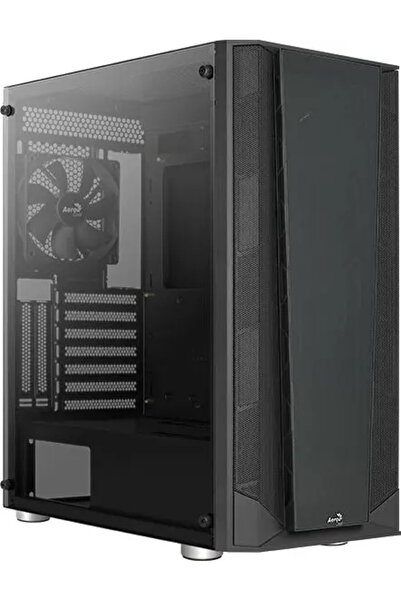 EUROCASE Carcasă ATX AeroCool Prism v1 cu panouri de sticlă " © s (Negru)
