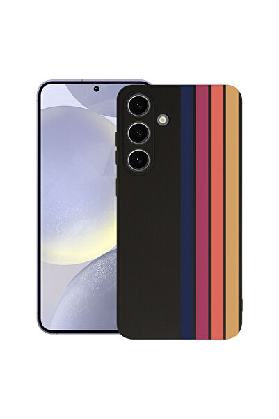 bestcase Husă TPU Ultra Subțire pentru Samsung Galaxy S26, Linii Retro, 31456...