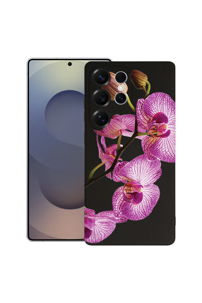 bestcase Ултра тънък TPU калъф за Samsung Galaxy S26 Ultra, Флорален - Розова...