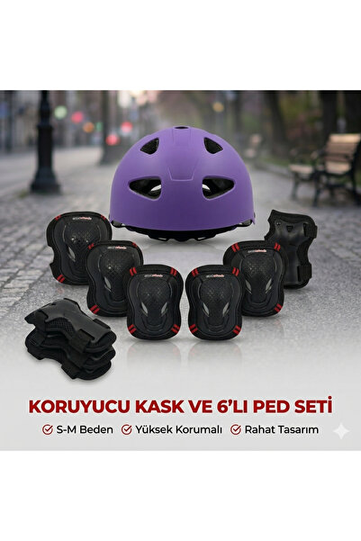 Cici Oyuncak Ultra Koruma Serisi Çocuk Paten, Kaykay ve Scooter Uyumlu Kask +...