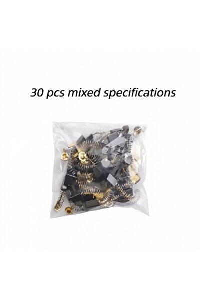 Choice 1 Set 50pcs Heavy Duty Carbon Brushes, Metal Base Motor Brush Set, Dri...
