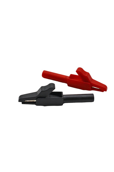 Choice 2 Pcs Alligator Clip，compatible with 4mm banana plug, durable fixture ...