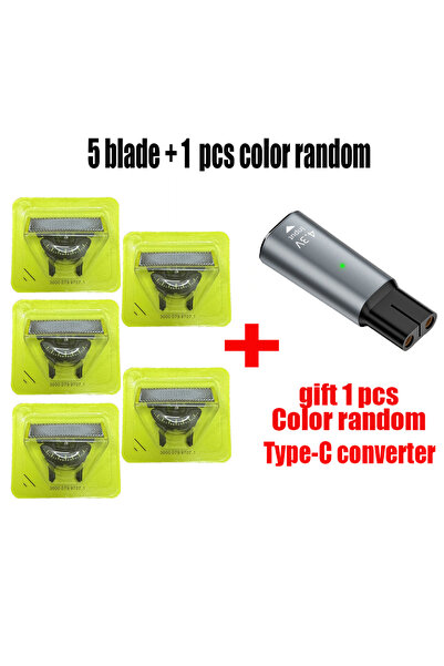 Choice 5 شفرات وشفرة بديلة KVIFO 360 درجة لـ OneBlade و One Blade QP6651/30 Q...