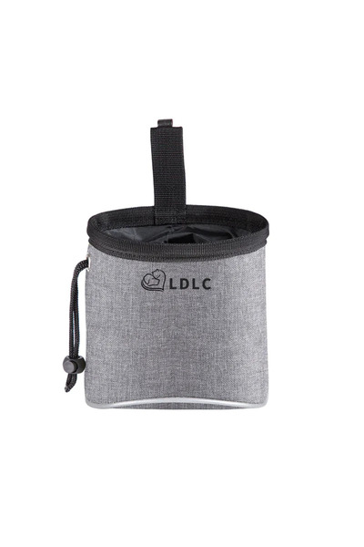 Choice1 Grey Dog Treat Training Pouch Easily Carries Pet Toys Treats Built In...