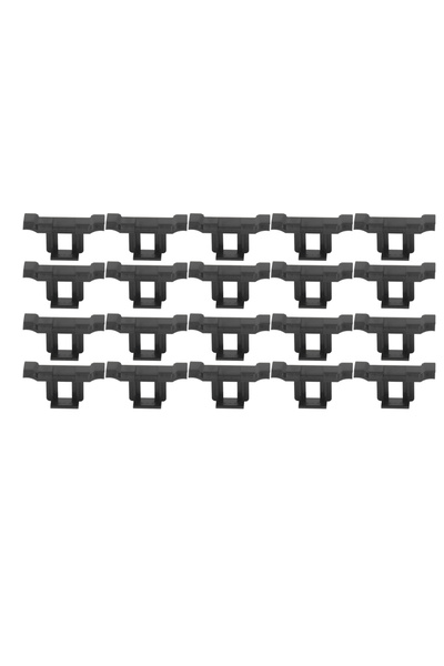 Choice 20pcs Solar Panel Drain Clip PV Modules Cleaning Clip 30mm Photovoltai...