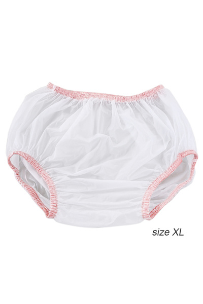 Choice5 PINK XL Premium PVC Adult Diaper Cover, Adult Incontinence Pants, Wat...
