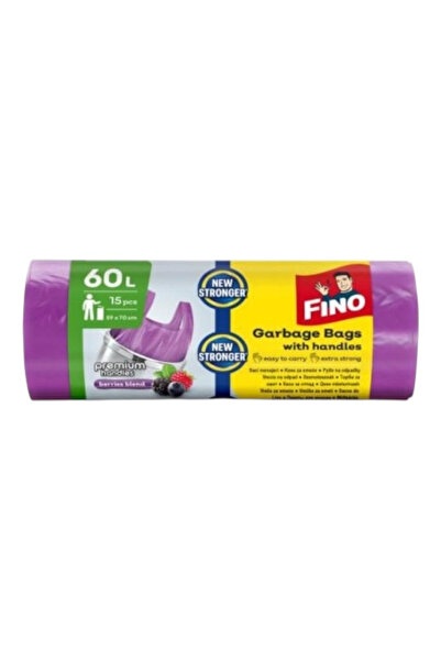 Fino Cleaning bags, Fino, 60 L, 20 pcs